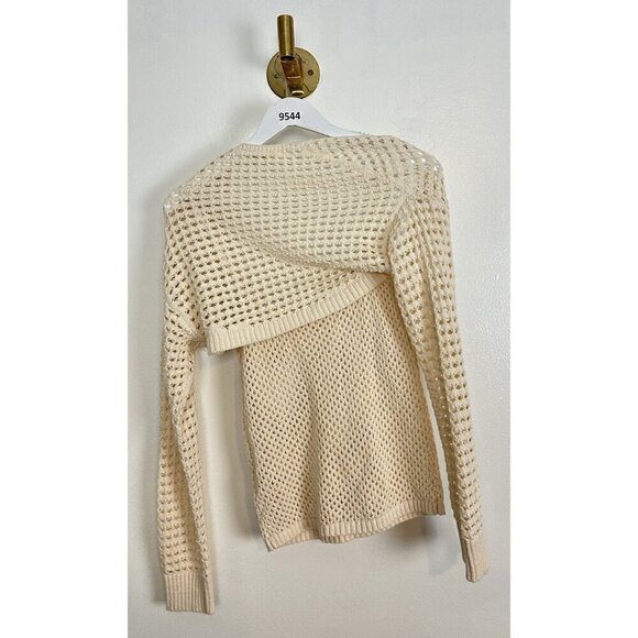 L'AGENCE Sammy Tank & Shawl in Ecru Size X-Small - Picture 9 of 11